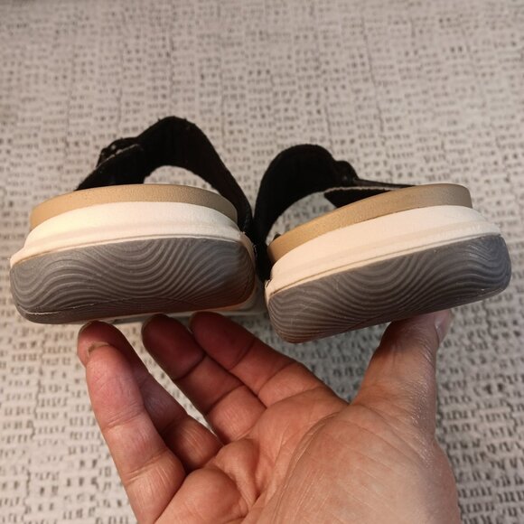 Earth Origins women's 'Vesper' adjustable suede slide comfort sandals sz 9 M - Picture 8 of 13